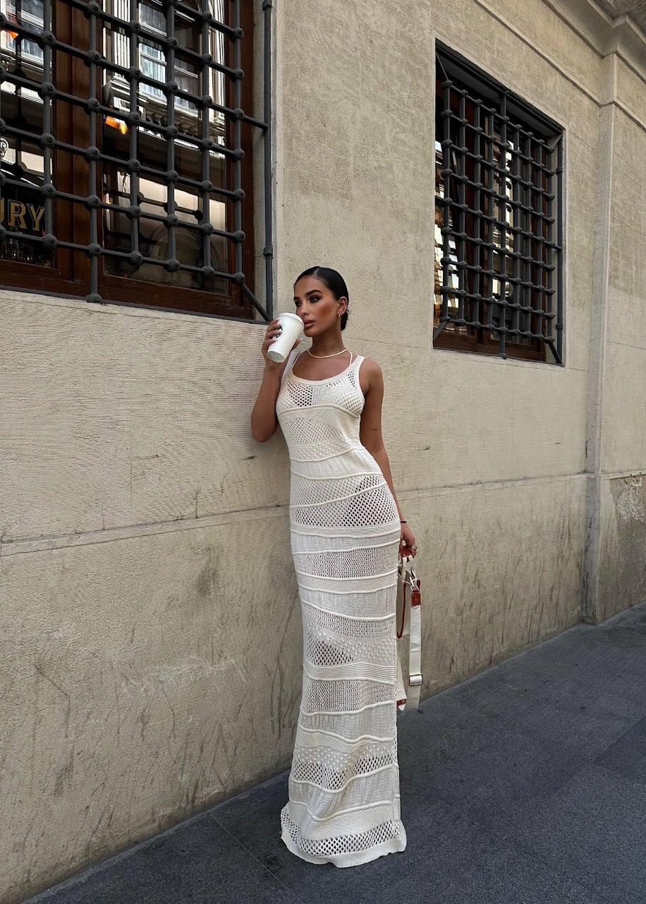 SB2067 i - Transitional Openwork Dress