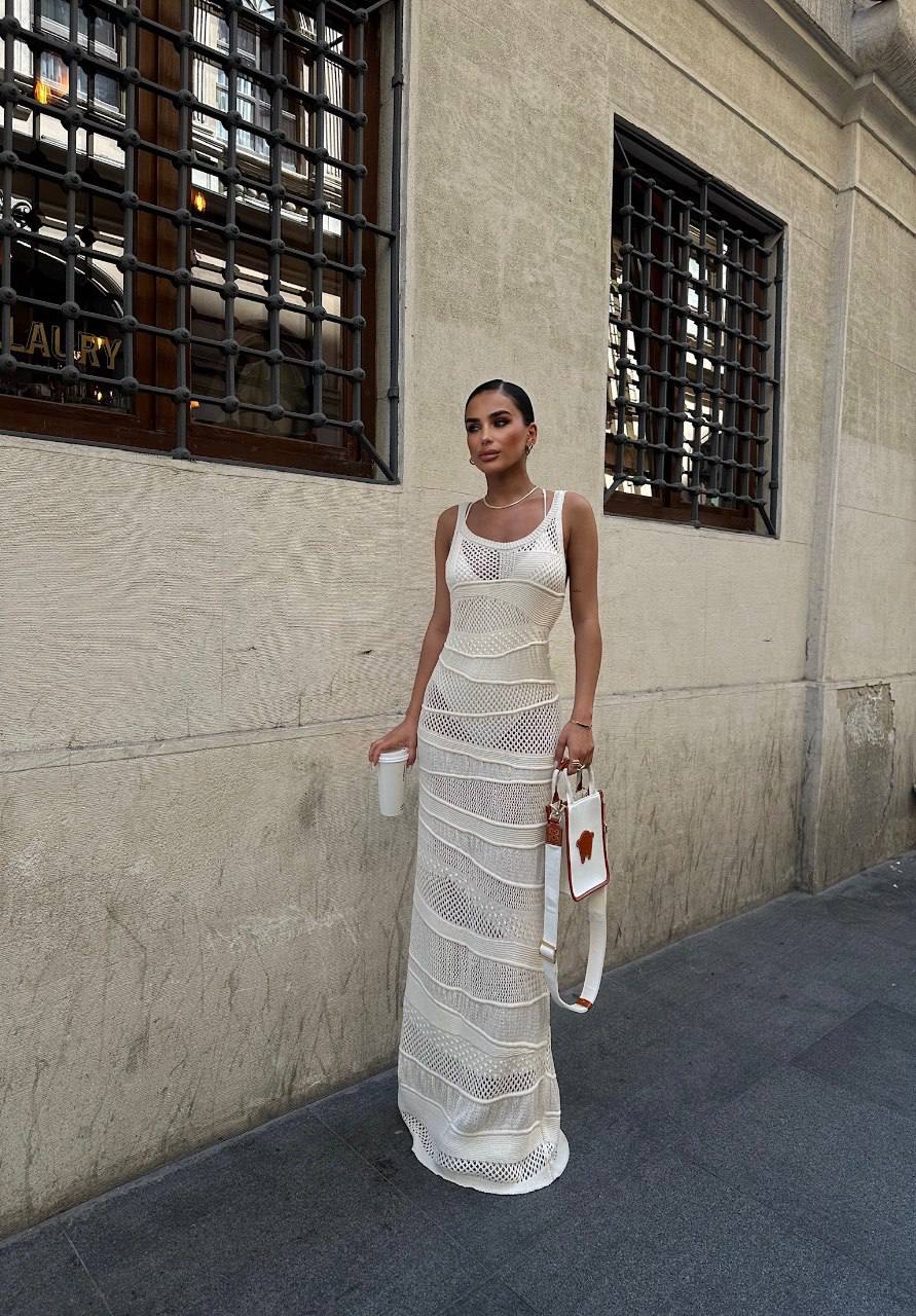 SB2067 i - Transitional Openwork Dress